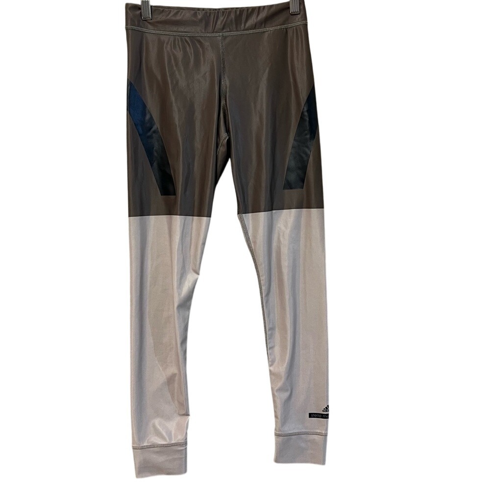 Stella McCartney Adidas Leggings Two Tone Brown Size XS